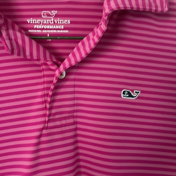 Youth Vineyard Vines Performance Polo Shirt (L/16) - Picture 3 of 3